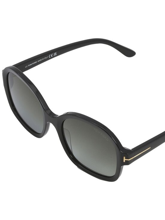 NEW TOM FORD TF1034 01B BLACK GREY GRADIENT AUTHENTIC SUNGLASSES main image 4